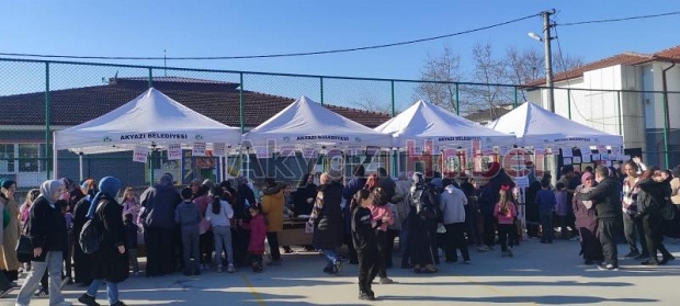 İnönü İlkokulunda Filistin kermesi