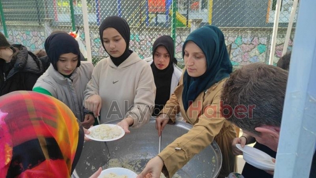 İnönü İlkokulunda Filistin kermesi