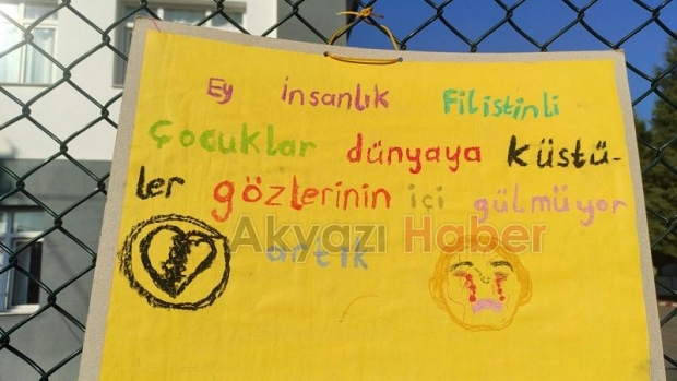 İnönü İlkokulunda Filistin kermesi