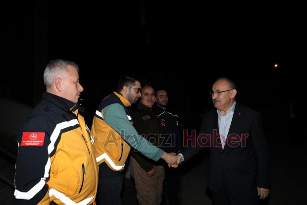 Validen ekiplere ziyaret