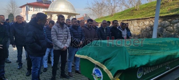 Emekli polis memuru İsmail Çiçek toprağa verildi