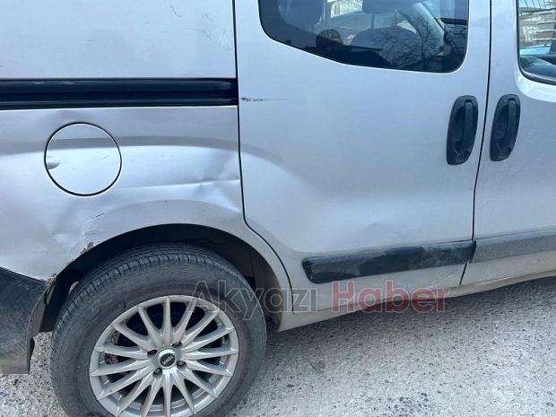 Ada Caddesinde kaza 2 yaralı