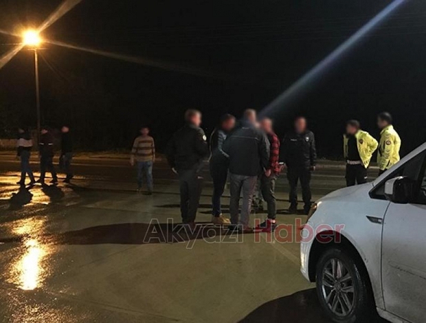 Alkollü kişiler arasında kavga