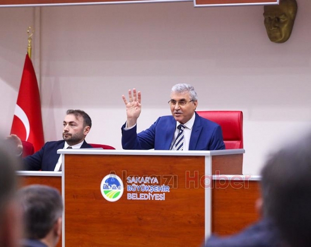 Başkan Ekrem Yüce meclisten seslendi