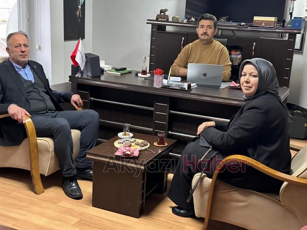 AK Parti İlçe Teşkilatından Çalışan Gazeteciler Günü ziyareti
