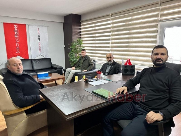 Akyaz Haberi' ziyaret ettiler