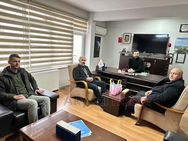 Akyaz Haberi' ziyaret ettiler