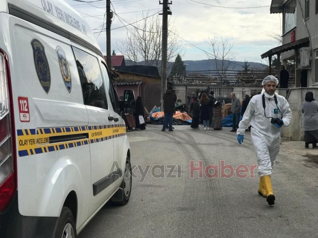 Konuralp mahallesinde yangın