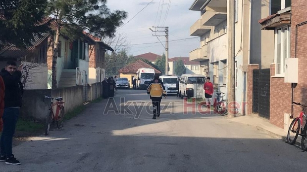 Konuralp mahallesinde yangın