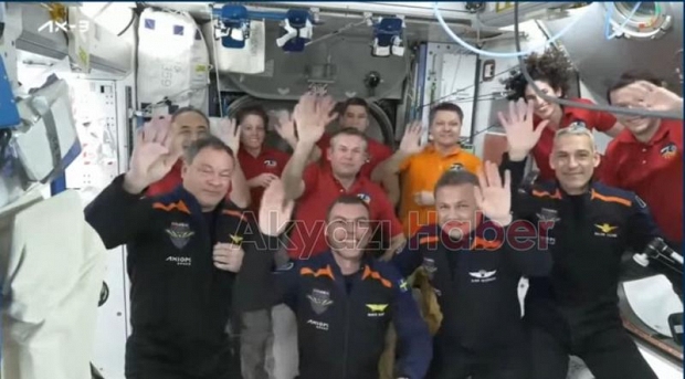 Türkiye’nin ilk astronotu Alper Gezeravcı, ISS’de