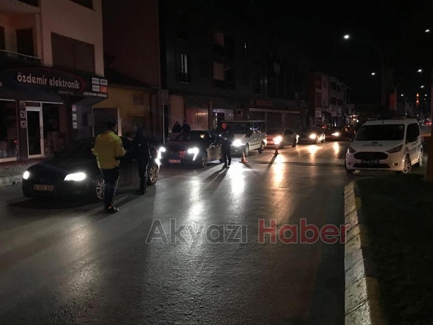 Akyazı'da Çift yönlü trafik uygulaması