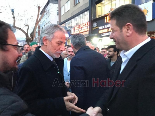 Alemdar Akyazı da büyük bir coşkuyla karşılandı