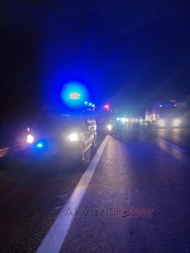 Otobanda kaza 1 yaralı