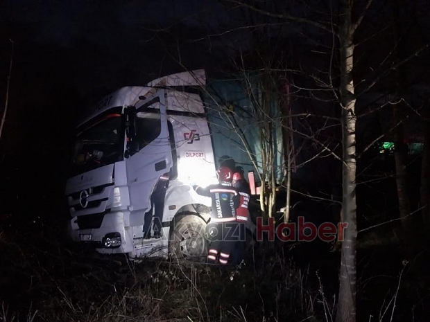 Otobanda kaza 1 yaralı