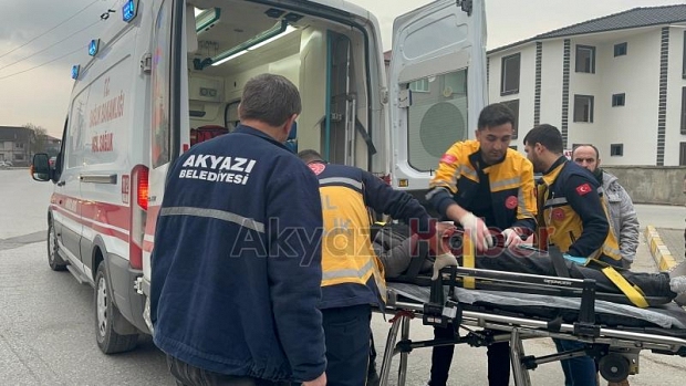 Şehit Furkan Çelik Caddesi’nde kaza 3 yaralı 