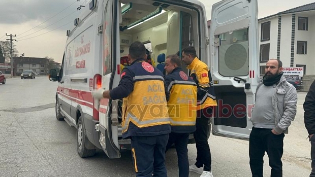 Şehit Furkan Çelik Caddesi’nde kaza 3 yaralı 