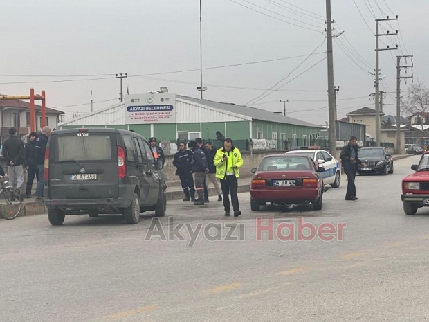 Şehit Furkan Çelik Caddesi’nde kaza 3 yaralı 