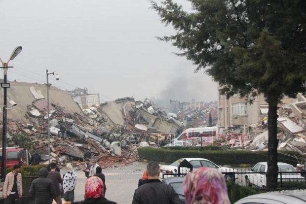 Asrın felaketinden fotoğraflar