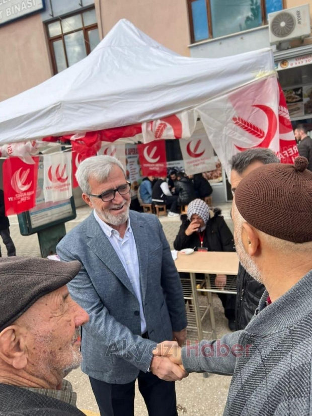 Akyazı Belediye Başkan Adayı Hasan Akcan Yeni bir anlayışla geliyoruz