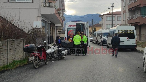 Yunus emre mahallesinde kaza 1 yaralı 