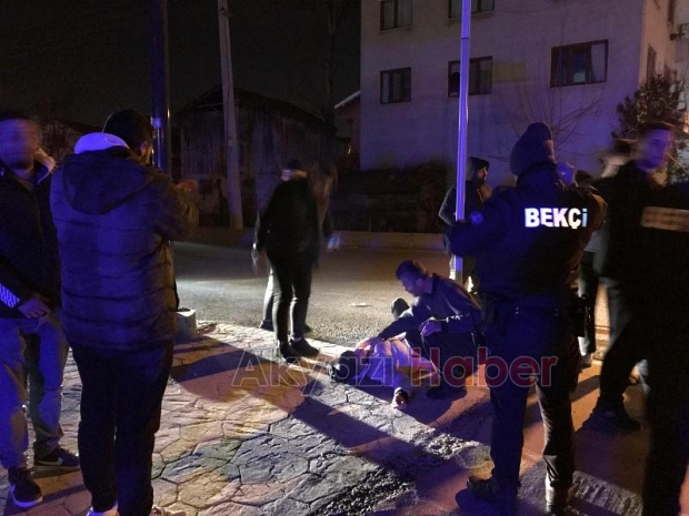 Pazarköy Caddesinde Korkutan Kaza 2 Yaralı