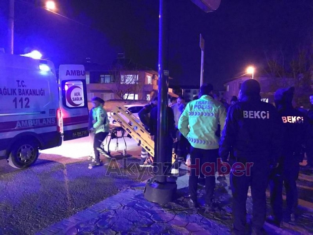 Pazarköy Caddesinde Korkutan Kaza 2 Yaralı