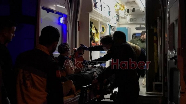 Pazarköy Caddesinde Korkutan Kaza 2 Yaralı