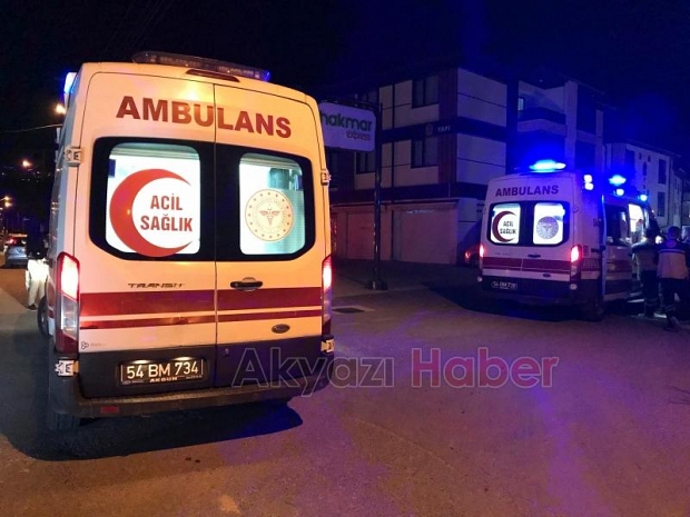 Pazarköy Caddesinde Korkutan Kaza 2 Yaralı