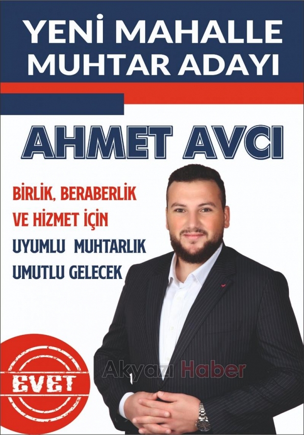 Ahmet Avcı'dan Yeni Mahalle için Yeni Umutlara