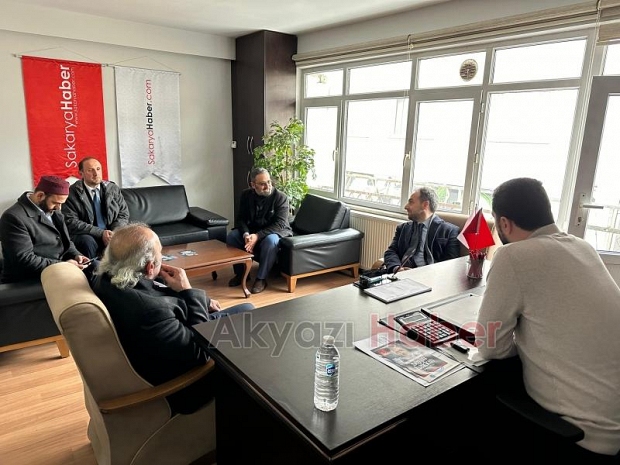 Saadet Partisi'nden Akyazı Haber'e ziyaret