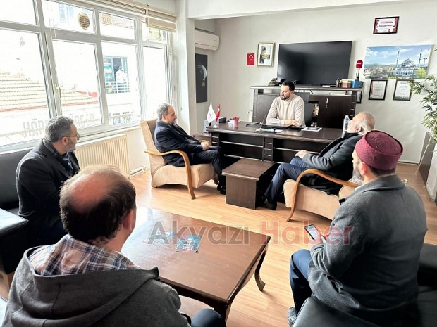 Saadet Partisi'nden Akyazı Haber'e ziyaret