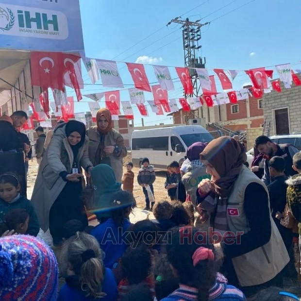 Suriye'nin İdlib ve Azez Bölgelerine Yardım Eli