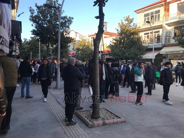 Çarşı İçerisinde Kavga Polis Müdahale etti.