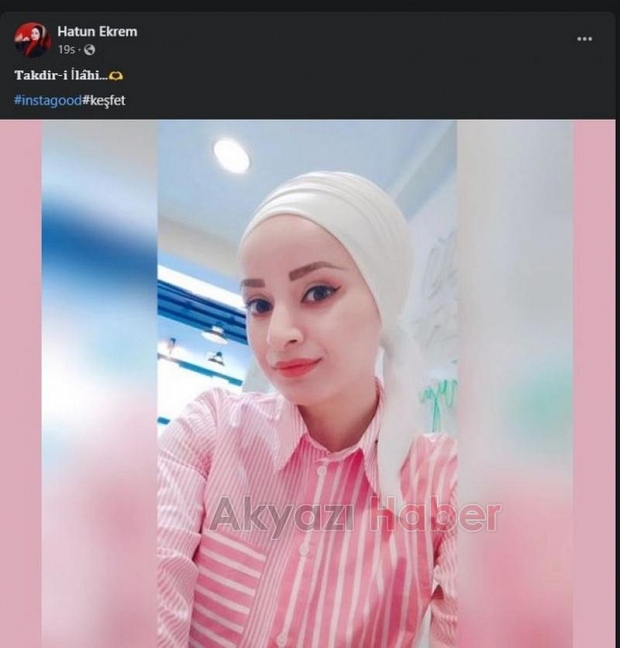 Öldürülmeden saatler önce bu paylaşımı yapmış
