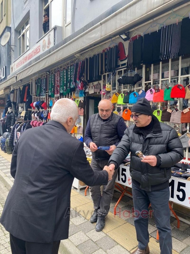 Millet Partisi Akyazı Belediye Başkan Adayı Hasan Yazıcı'ya Yoğun İlgi