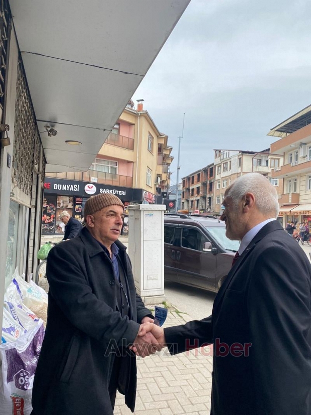 Millet Partisi Akyazı Belediye Başkan Adayı Hasan Yazıcı'ya Yoğun İlgi