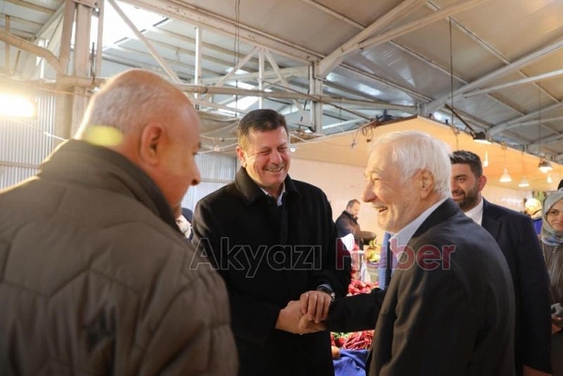 Bilal Soykan seçim çalışmalarını sürdürüyor