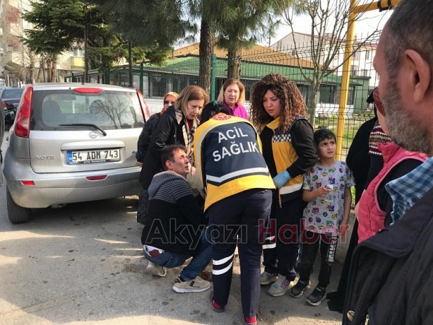 İnönü Mahallesi'nde Kaza Çocuk Yaralandı.