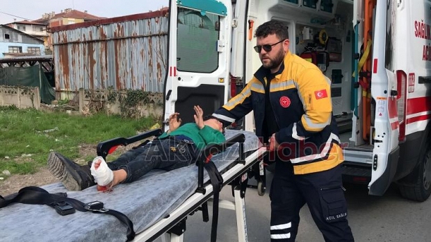 İnönü Mahallesi'nde Kaza Çocuk Yaralandı.