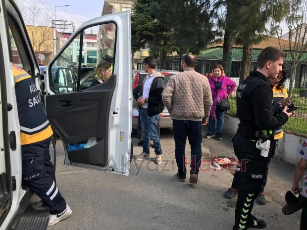 İnönü Mahallesi'nde Kaza Çocuk Yaralandı.