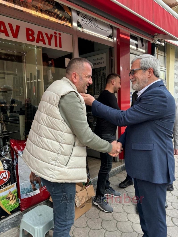 Hasan Akcan seçim çalışmalarına devam ediyor