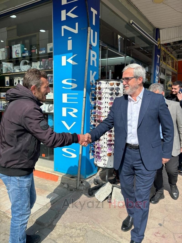 Hasan Akcan seçim çalışmalarına devam ediyor