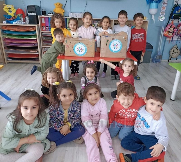 İnönü Anaokulu Miniklerinden 