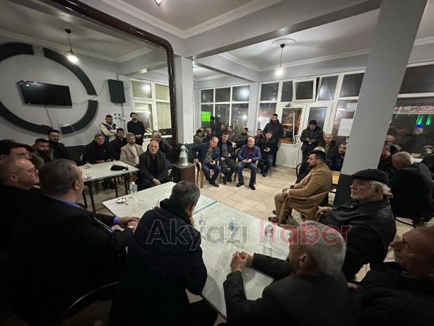 Osman Karaoğlan Akyazıyı karış karış geziyor