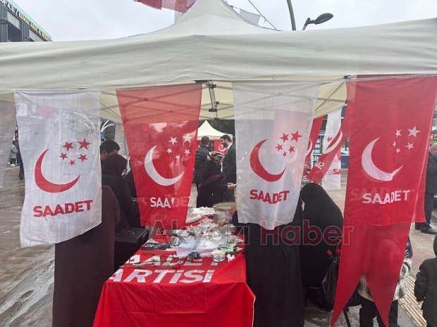 Saadet Partisi Başkan adayı Şeref Tan ve milletvekili vatandaşlarla buluştu