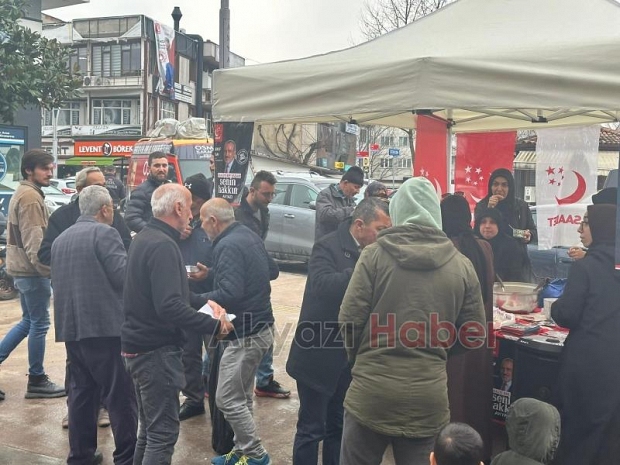 Saadet Partisi Başkan adayı Şeref Tan ve milletvekili vatandaşlarla buluştu