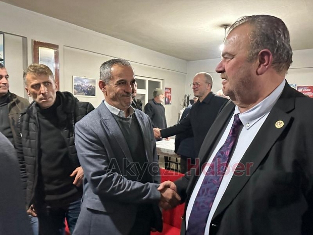 Osman Karaoğlan'dan Taşyatak'a 200 araçlık konvoyla seçim ziyareti