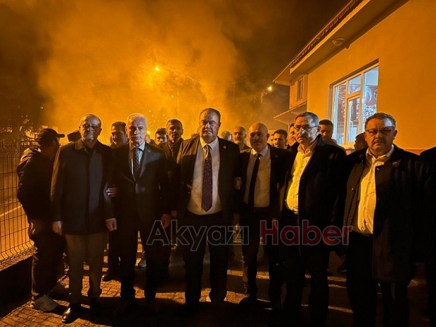 Osman Karaoğlan'dan Taşyatak'a 200 araçlık konvoyla seçim ziyareti