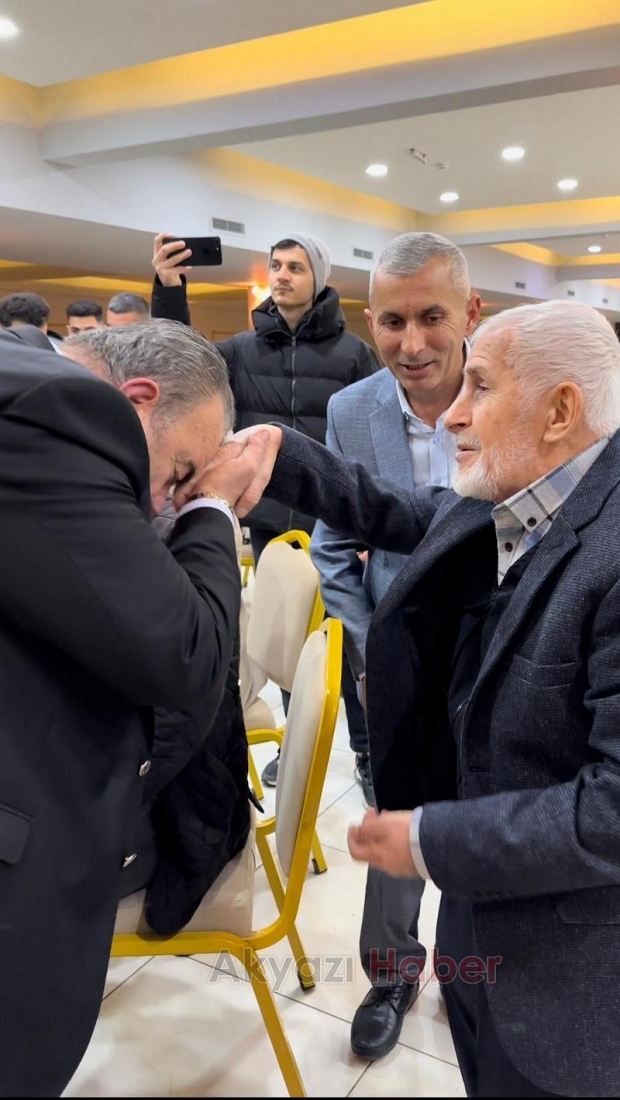 Osman Karaoğlan'dan Taşyatak'a 200 araçlık konvoyla seçim ziyareti