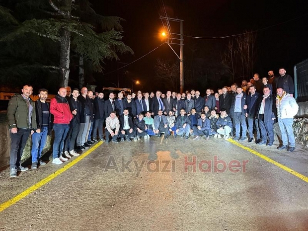 Osman Karaoğlan'dan Taşyatak'a 200 araçlık konvoyla seçim ziyareti